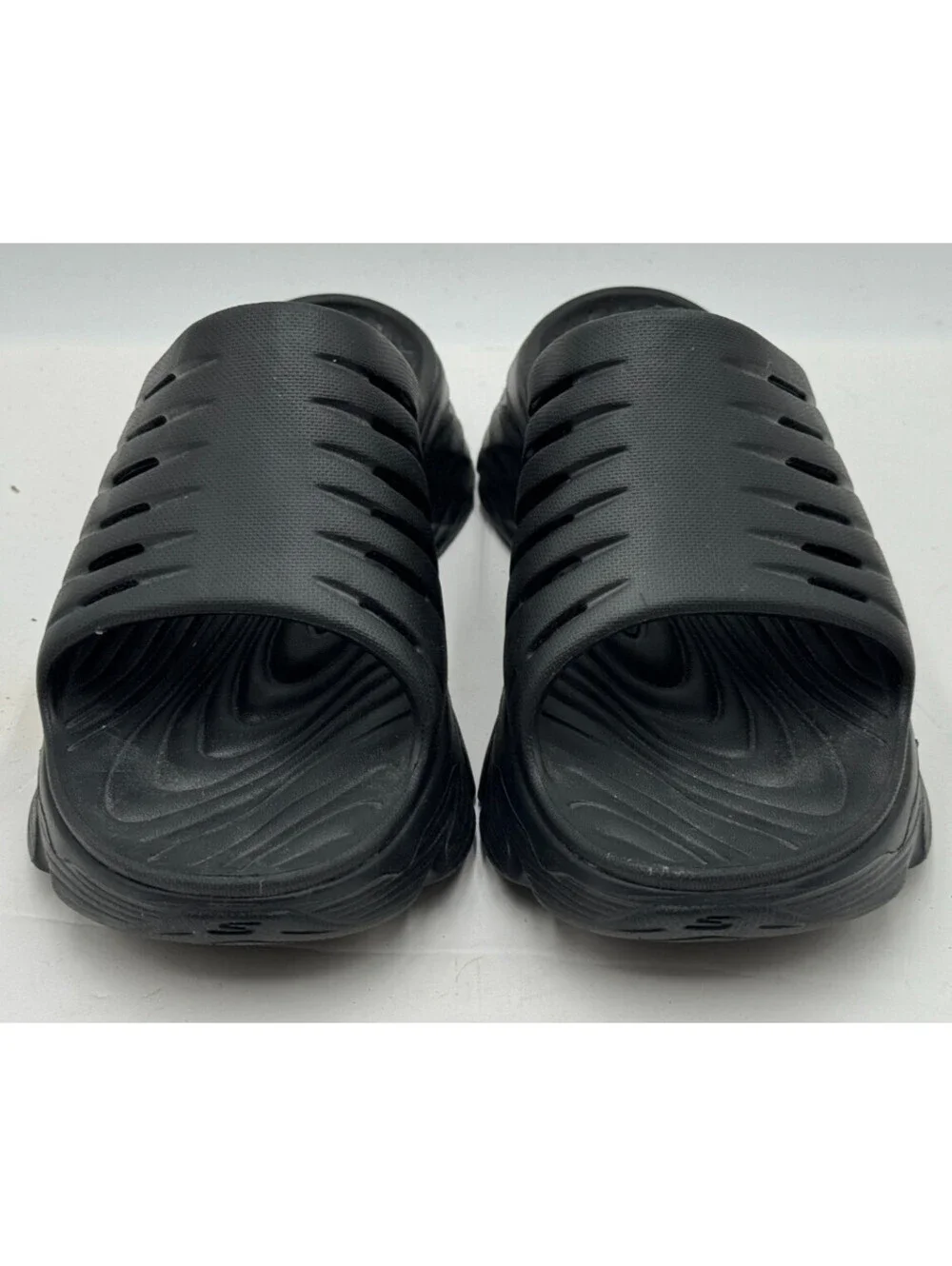 Skechers Foamies Max Cushion Women's Sandals Size 8 Core Black Slip On Sandal